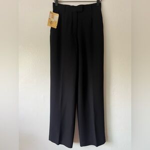 Vintage Emanuel Ungaro Petite Black Slacks
